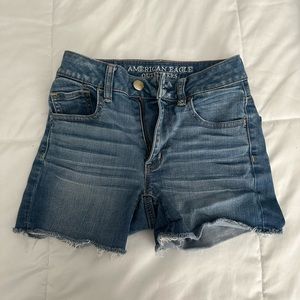 AE Super Stretch High Waisted Shorts